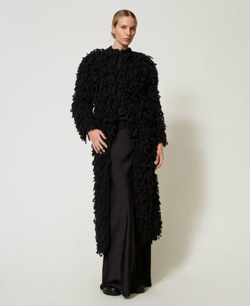 Cappotto 'Elizabeth' In Maglia Bouclé