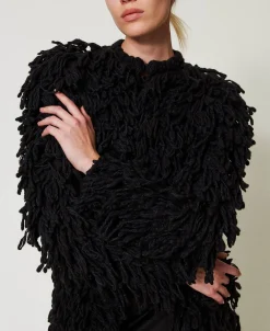 Cappotto 'Elizabeth' In Maglia Bouclé