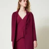Cappotto In Panno Double Misto Lana