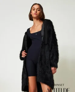 Cappotto MYFO In Maglia Con Cappuccio