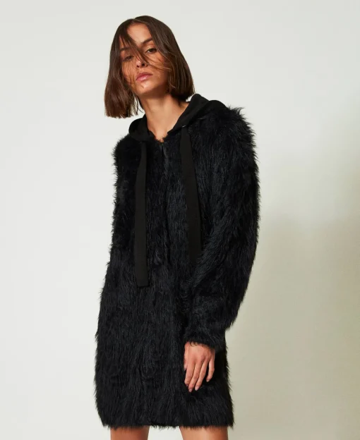 Cappotto MYFO In Maglia Con Cappuccio