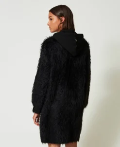 Cappotto MYFO In Maglia Con Cappuccio