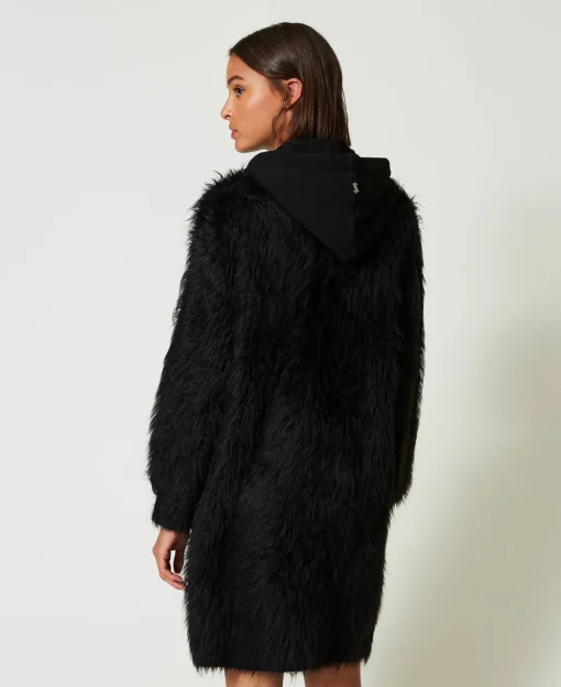 Cappotto MYFO In Maglia Con Cappuccio