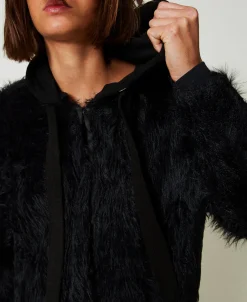 Cappotto MYFO In Maglia Con Cappuccio