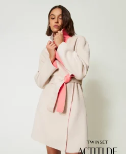 Cappotto Reversibile MYFO In Panno Misto Lana
