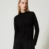 Cardigan Con Strass In Dégradé