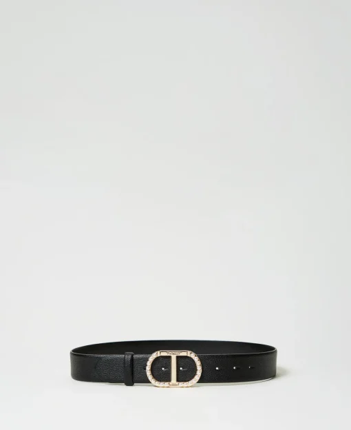 Cintura Con Fibbia Oval T E Perle