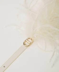 Cintura Con Piume E Oval T