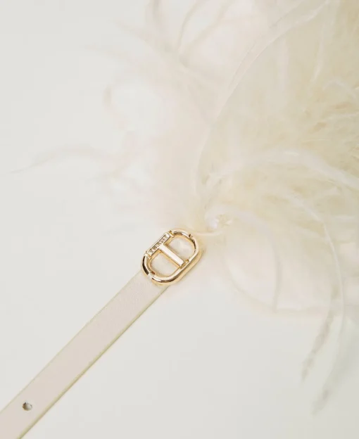 Cintura Con Piume E Oval T