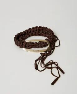 Cintura Crochet Con Fibbia Logata