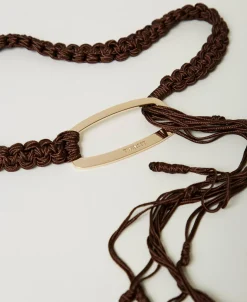 Cintura Crochet Con Fibbia Logata