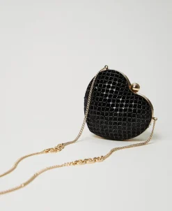 Clutch 'Coup De Coeur' In Velluto Ricamato