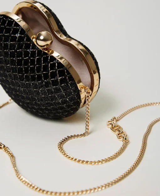 Clutch 'Coup De Coeur' In Velluto Ricamato