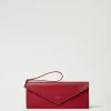 Clutch In Pelle Con Logo