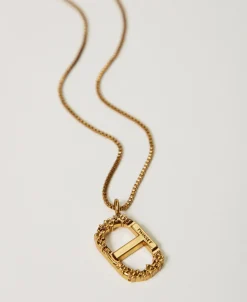 Collana Con Oval T Floreale