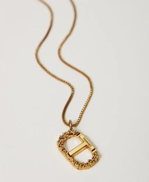 Collana Con Oval T Floreale