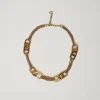 Collana Girocollo Con Oval T