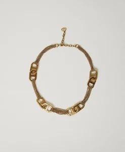 Collana Girocollo Con Oval T
