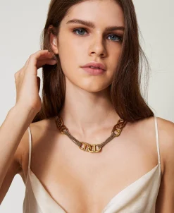 Collana Girocollo Con Oval T