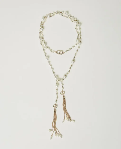 Collana Regolabile Con Nappe Pendenti