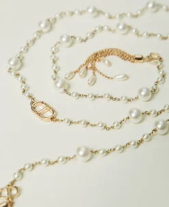 Collana Regolabile Con Nappe Pendenti