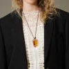 Collana Regolabile Con Pietre Pendenti