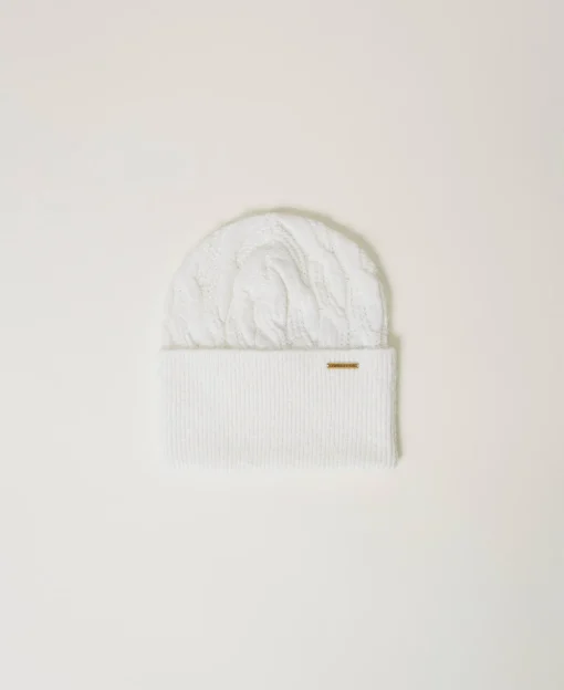 Cuffia In Maglia A Trecce