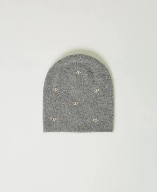 Cuffia In Maglia Con Oval T