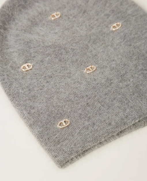 Cuffia In Maglia Con Oval T