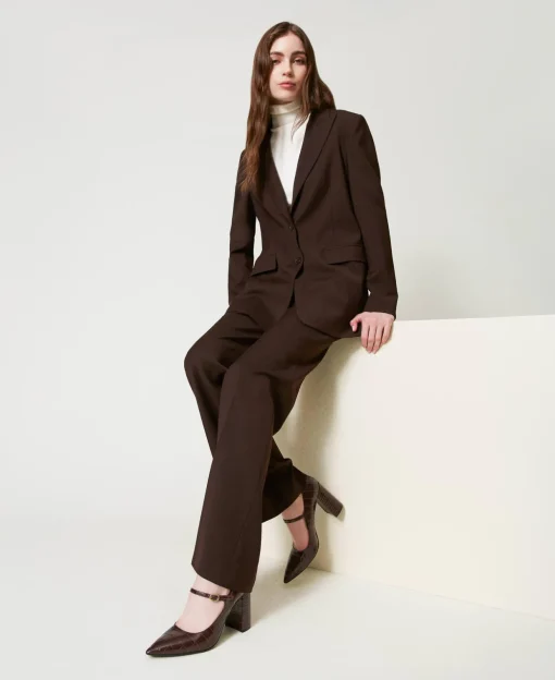 Décolleté Con Stampa Cocco