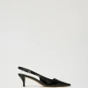 Décolleté Sling Back In Vernice