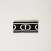 Fascia In Maglia Con Logo Oval T