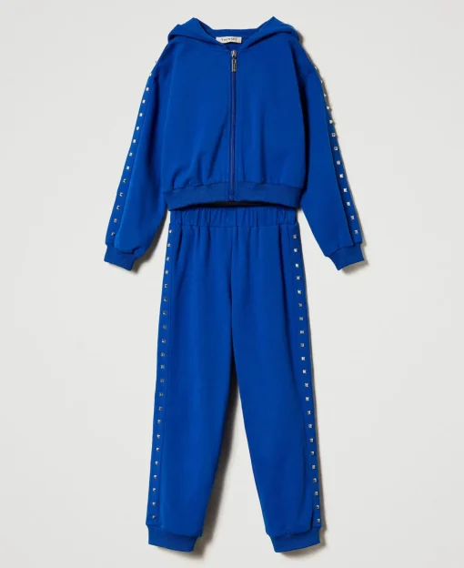 Felpa Con Cappuccio E Joggers