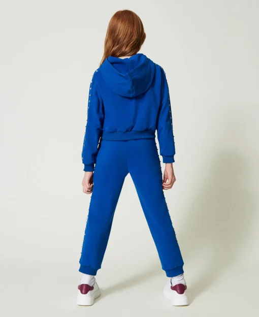 Felpa Con Cappuccio E Joggers