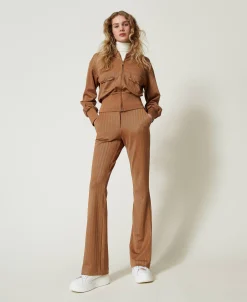 Felpa In Tessuto Scuba Jacquard