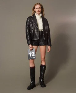Giacca Biker 'Fairfax' In Pelle