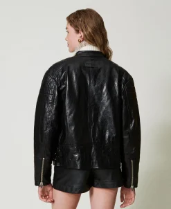 Giacca Biker 'Fairfax' In Pelle