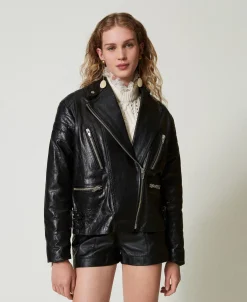 Giacca Biker 'Fairfax' In Pelle