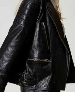 Giacca Biker 'Fairfax' In Pelle