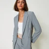 Giacca Blazer Con Ricami A Mano