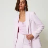 Giacca Blazer In Crêpe Cady