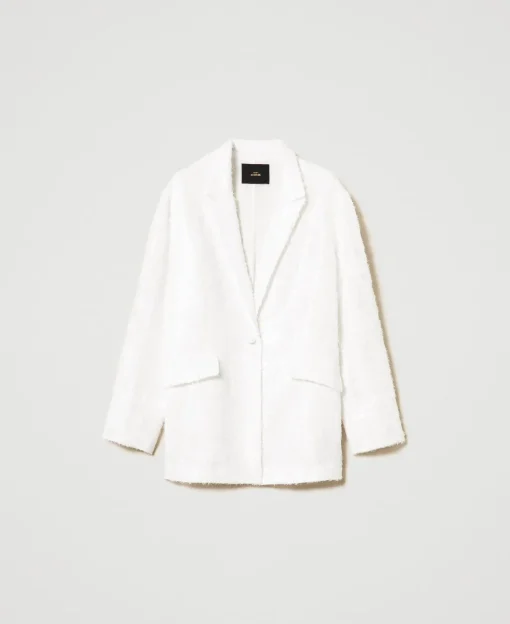 Giacca Blazer In Full Paillettes