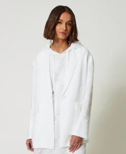 Giacca Blazer In Full Paillettes