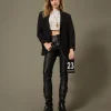 Giacca Blazer Sartoriale In Serge Misto Lana