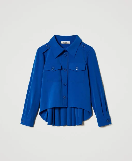 Giacca Overshirt In Flanella