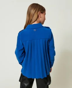 Giacca Overshirt In Flanella