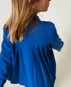 Giacca Overshirt In Flanella