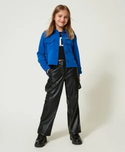 Giacca Overshirt In Flanella