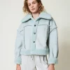 Giacca Reversibile Con Faux Fur