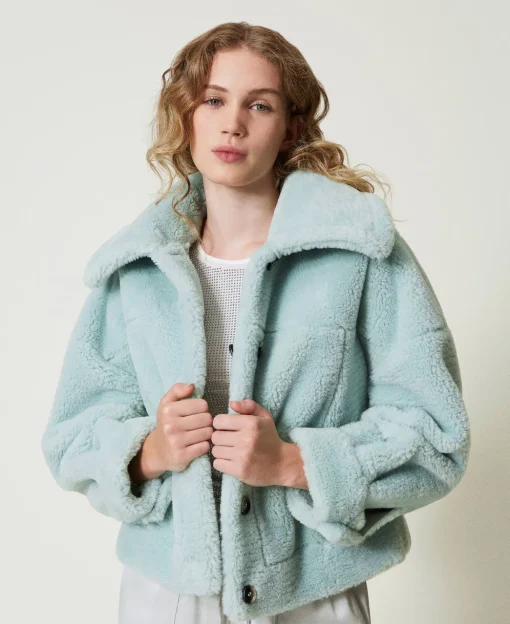 Giacca Reversibile Con Faux Fur
